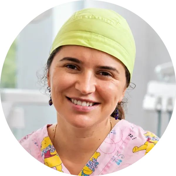Dr. Nagy Emília fogorvos, a Pedent csapatának tagja